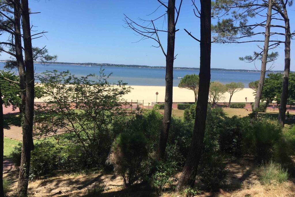 Appt 1 chambre calme clim jardin plage gare proche Arcachon Exterior foto